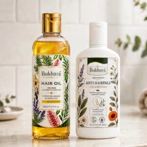 Bukhara Hair Oil + Anti Hair Fall Shampoo Combo